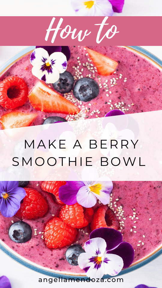 Start Your Day Right with This Quick Smoothie Bowl Recipe | Pin