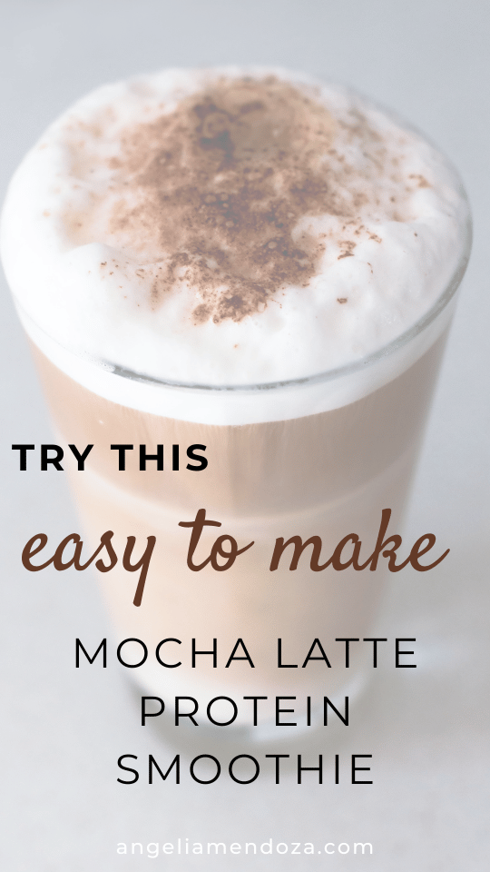 Try This Simple And Insanely Good Mocha Latte Smoothie | Pin