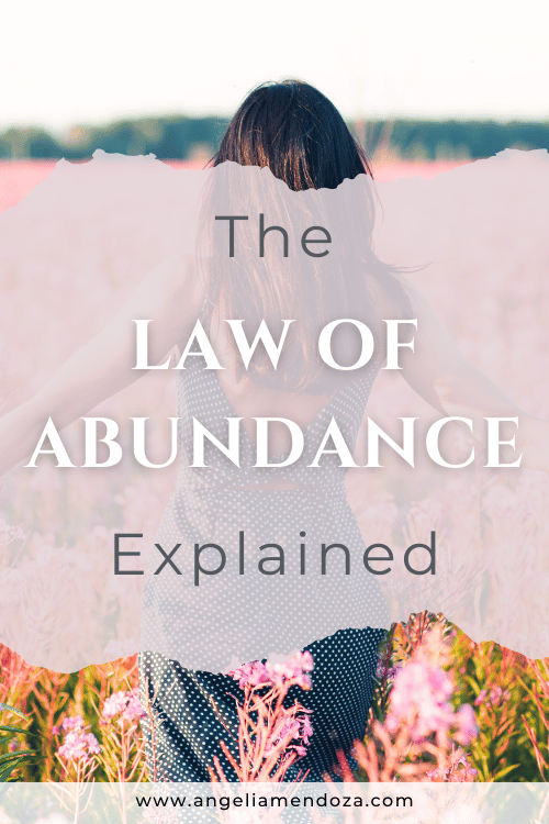 The Law Of Abundance Explained | PIn