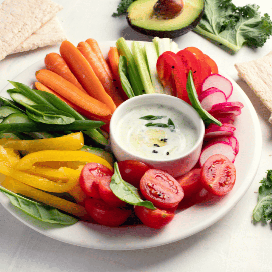 How To Start Eating Healthy Without Stressing Yourself Out - Veggie Tray