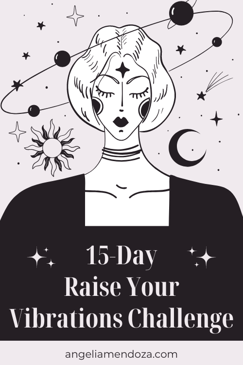15 Day Raise Your Vibrations Challenge - Pin