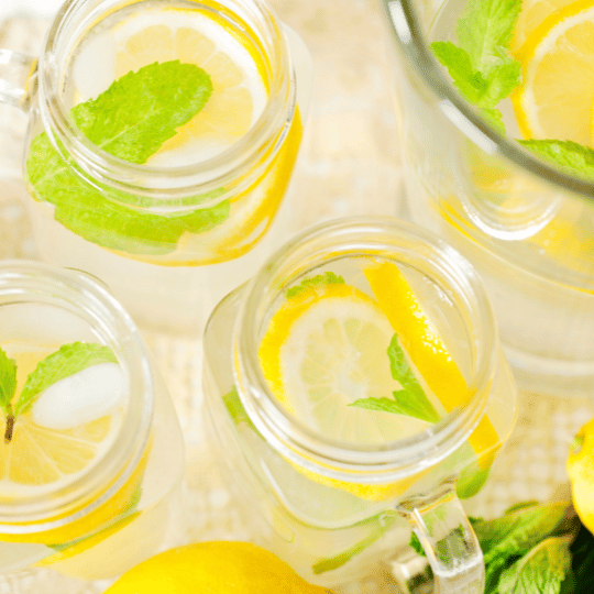 The Best Homemade Lemonade Recipe To Quench Your Thirst - Glasses of lemonade