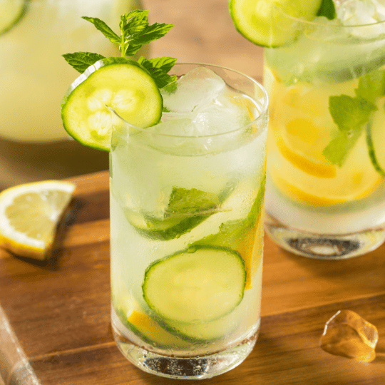 The Best Homemade Lemonade Recipe To Quench Your Thirst - Cucumber lemonade