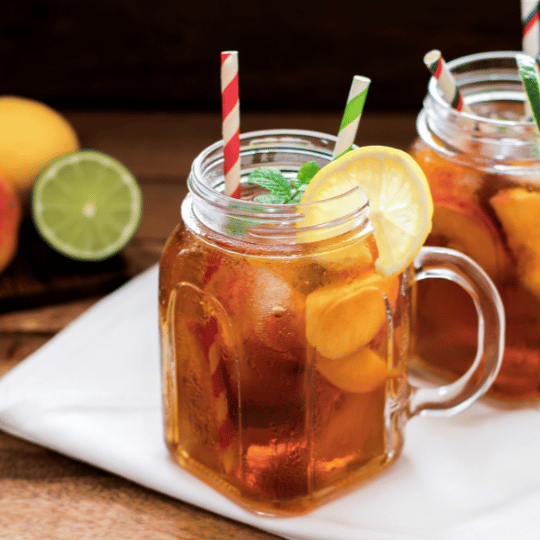 50 Summer Bucket List Ideas For The Best Summer Yet - sweet tea in mason jar