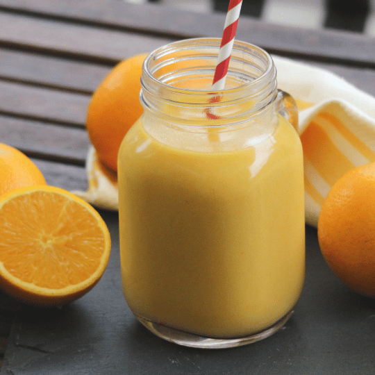 Orange Creamsicle Protein Smoothie